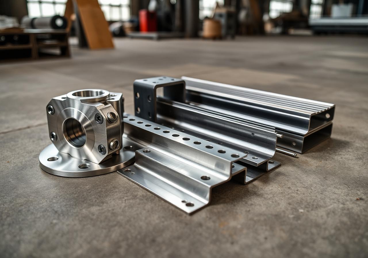 Precision metal parts and CNC components