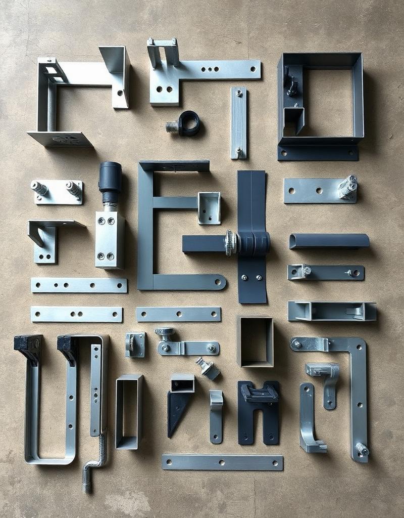 HVAC metal parts and industrial accessories