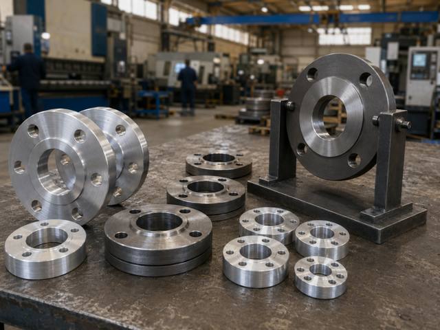 CNC Frezelenmiş Flanş